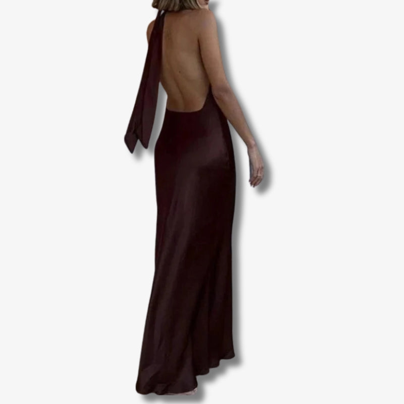 Aurora | Women's Halter Long Dress