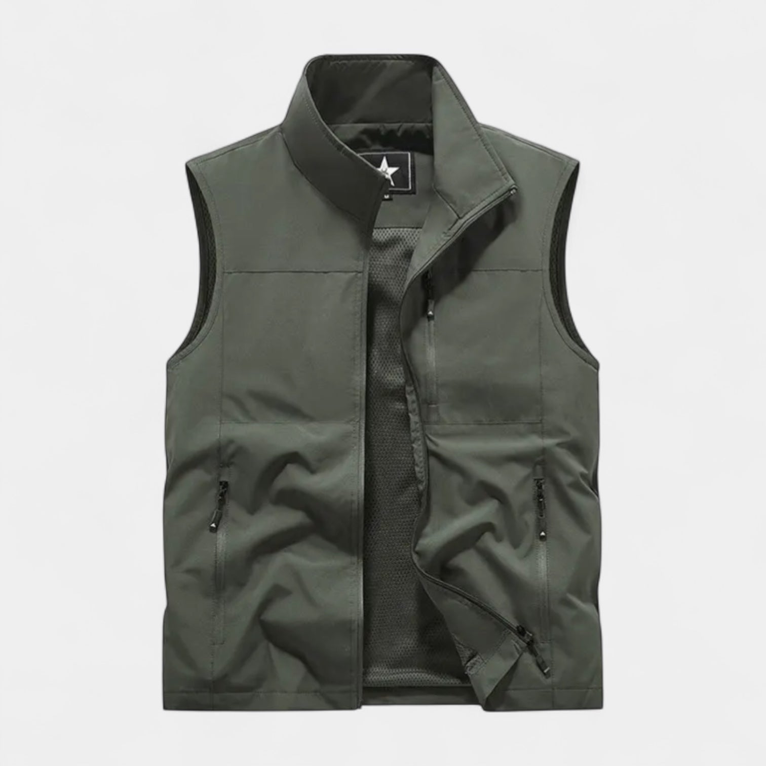 Norrskenberg | Herr Softshell Outdoor Bodywarmer - Vindjacka