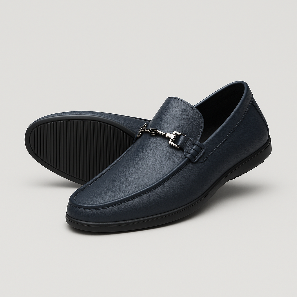 Norrskenberg | Business Loafers i läder för Män - Slip On Bröllopsskor