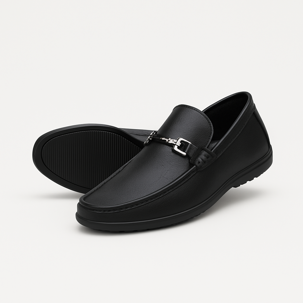 Norrskenberg | Business Loafers i läder för Män - Slip On Bröllopsskor