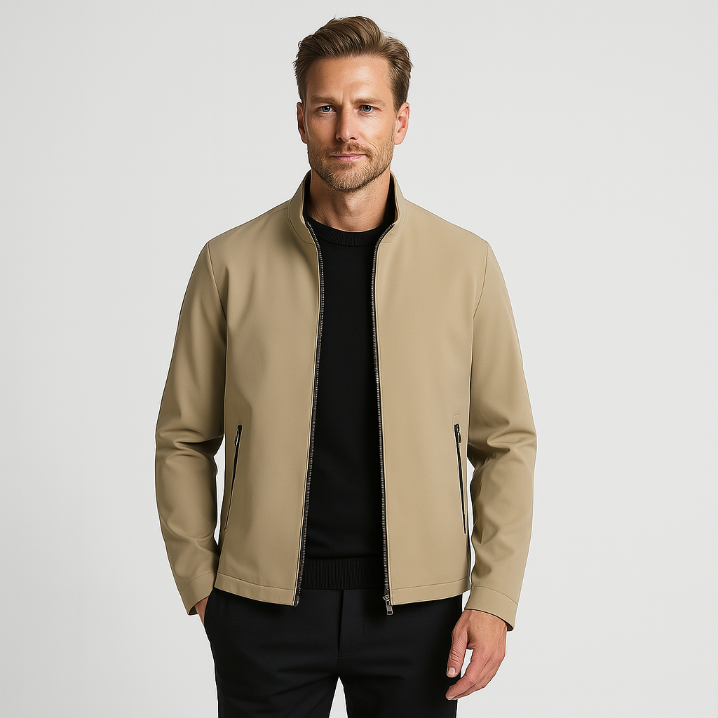 Norrskenberg | Vindjacka för Män - Lätt vattentät Bomberjacka