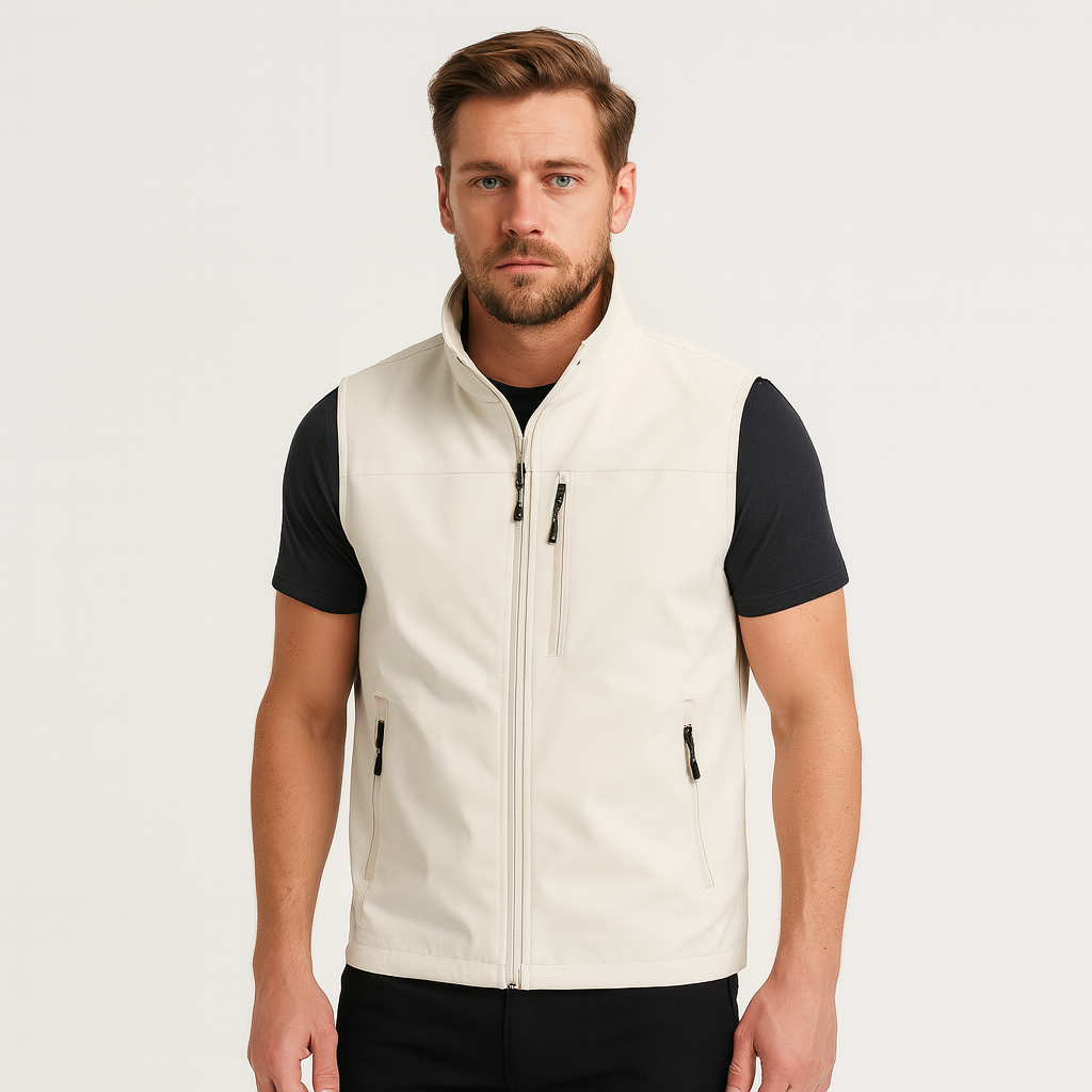 Norrskenberg | Herr Softshell Outdoor Bodywarmer - Vindjacka