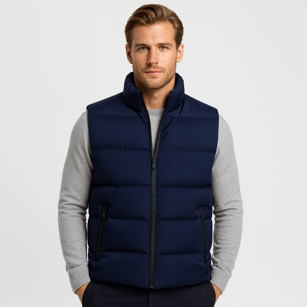 Norrskenberg | Herr Vadderad Bodywarmer - Pufferväst