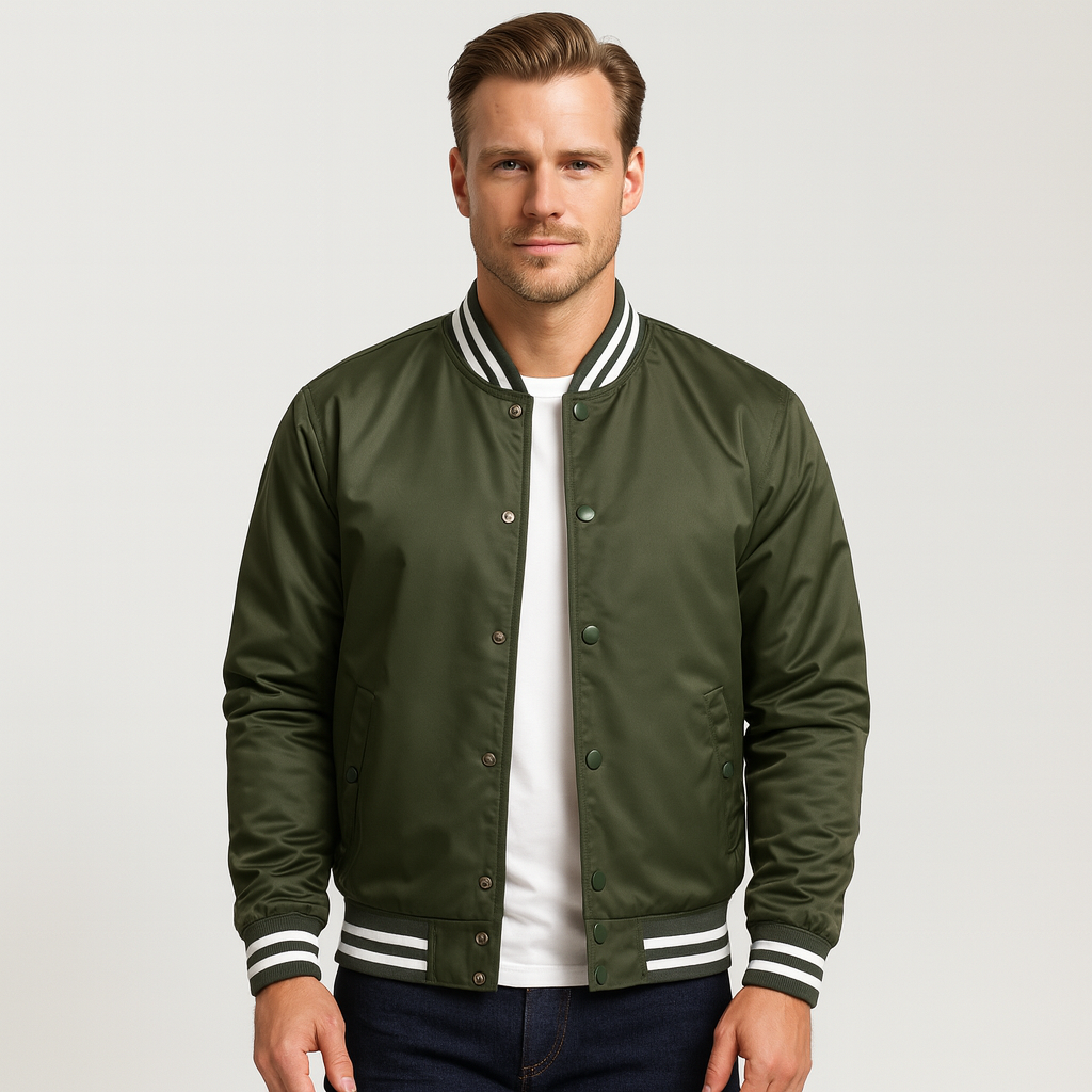 Norrskenberg | Baseballjacka - Vattentät & Vindtät Utomhusjacka