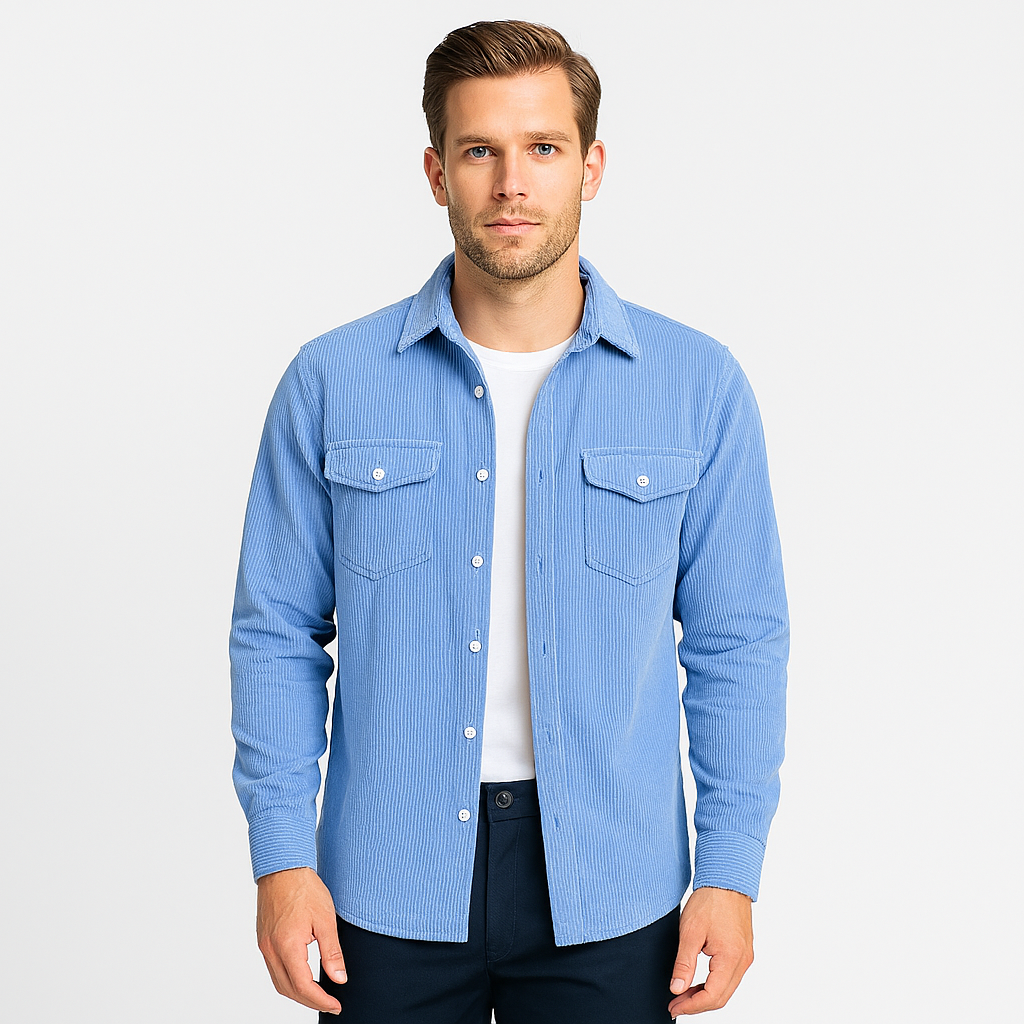 Norrskenberg | Herr Corduroy Overshirt - Jacka