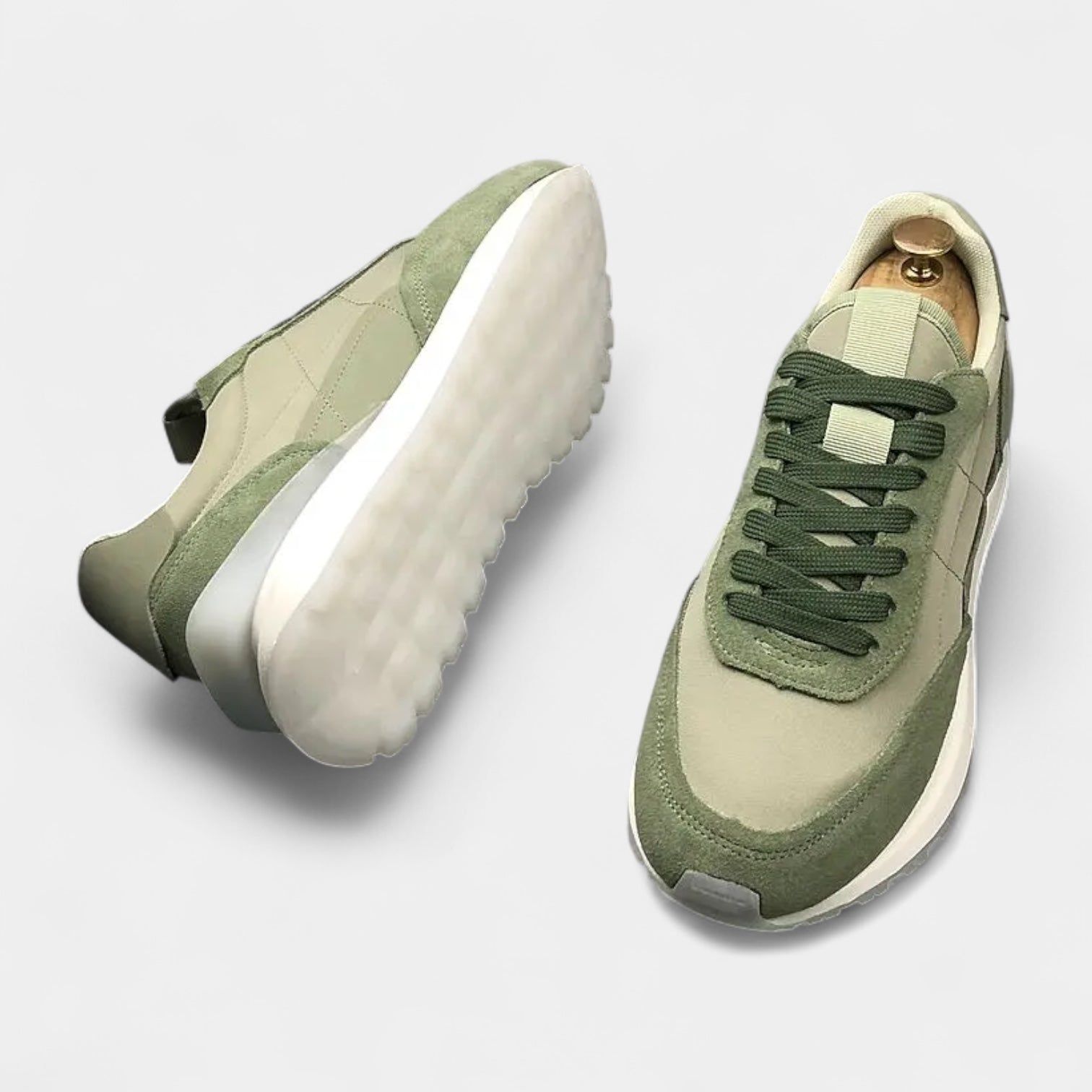 Norrskenberg | Herr Casual Sneakers – Suede & Mesh