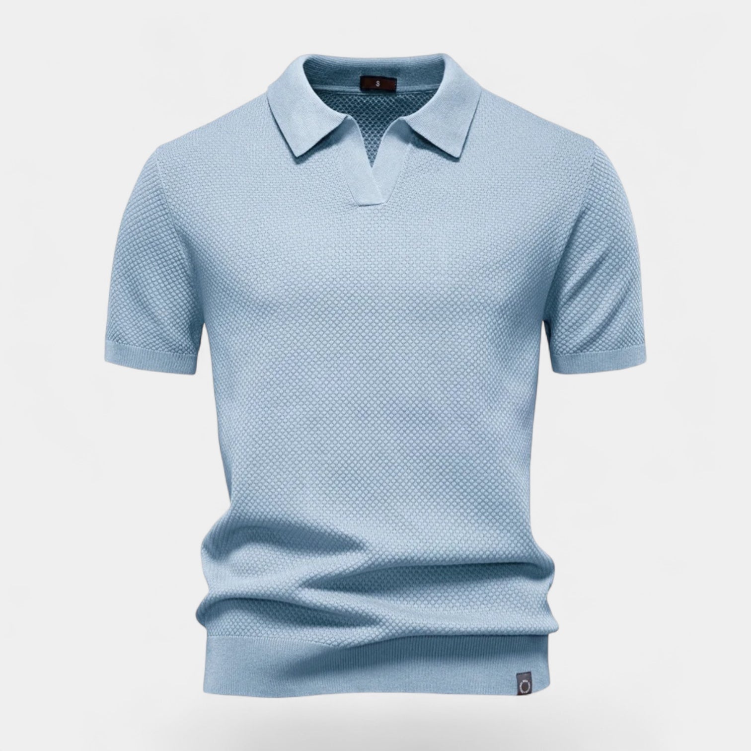 Norrskenberg | Business Pikétröja Polo för Herr - Slim Fit T-Shirt