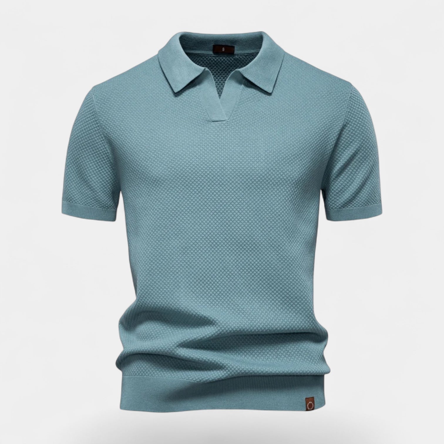 Norrskenberg | Business Pikétröja Polo för Herr - Slim Fit T-Shirt