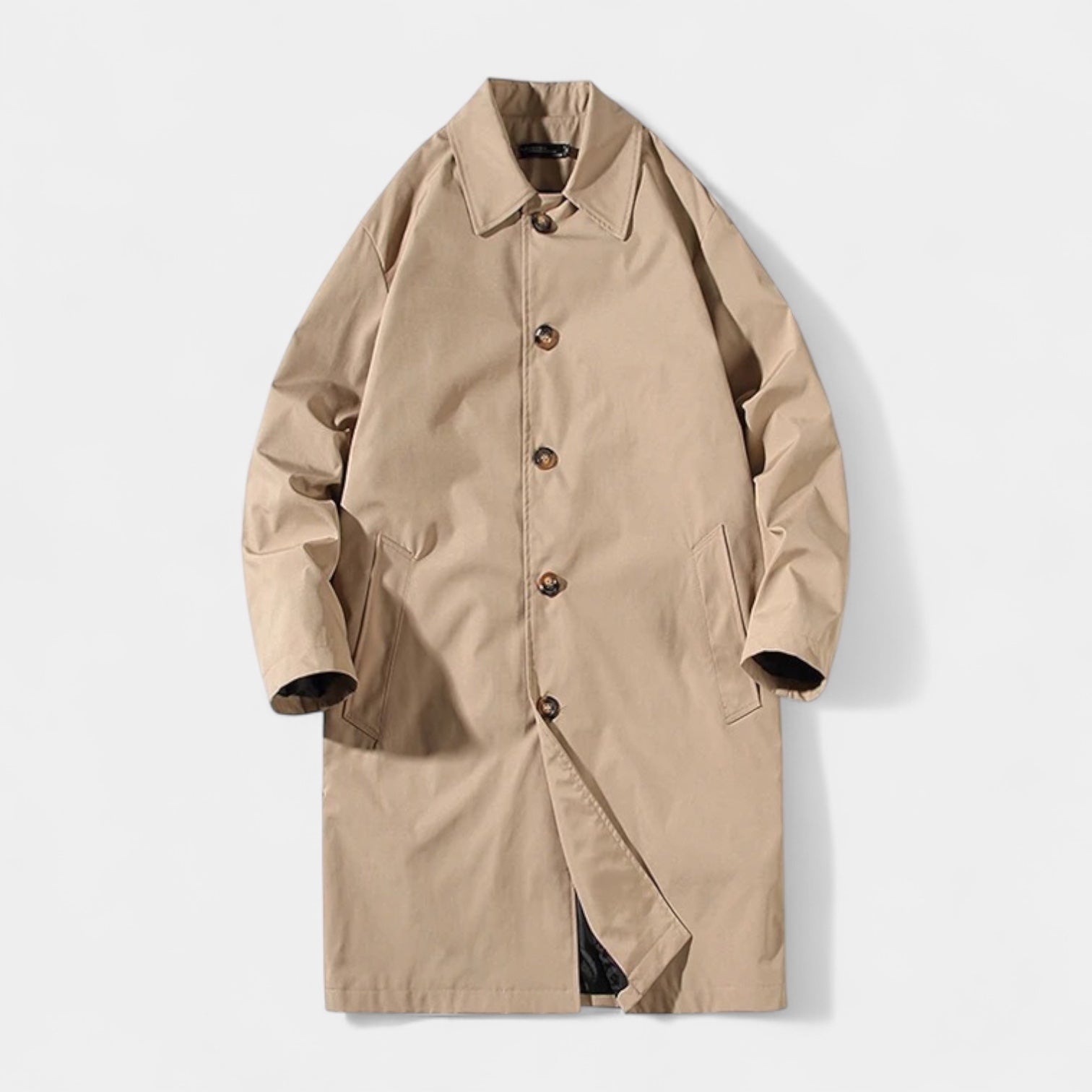 Norrskenberg | Herr Regnkappa i Trench-stil, Vattentät