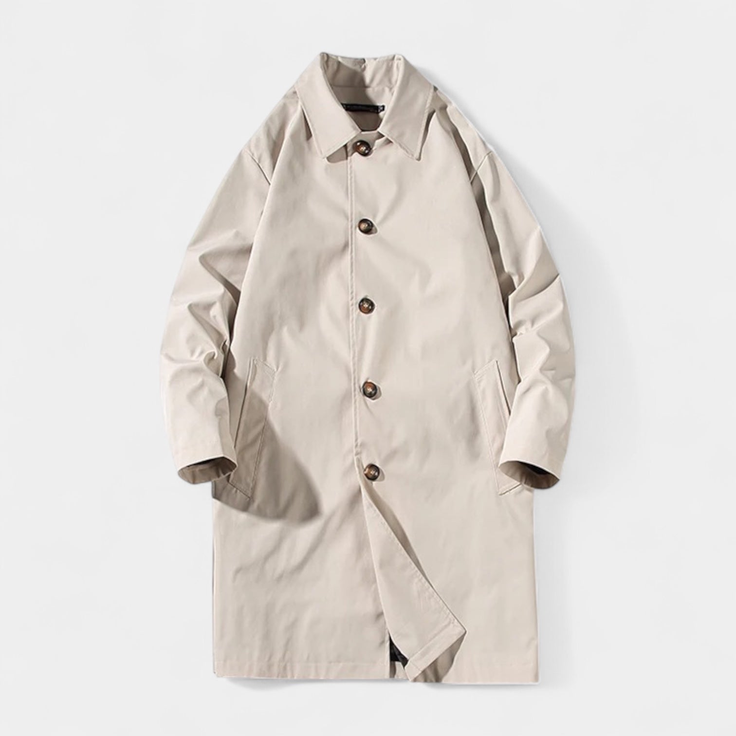 Norrskenberg | Herr Regnkappa i Trench-stil, Vattentät