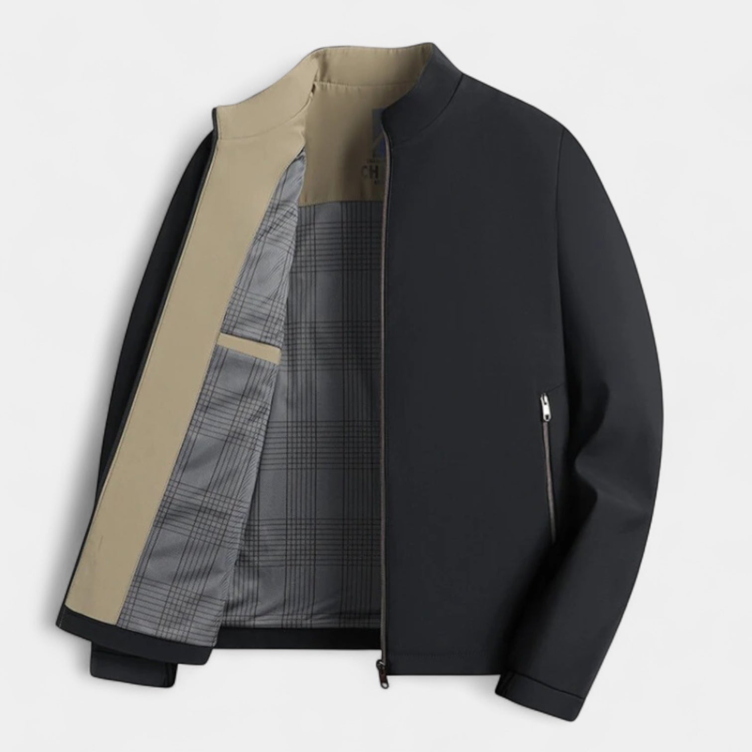 Norrskenberg | Vindjacka för Män - Lätt vattentät Bomberjacka