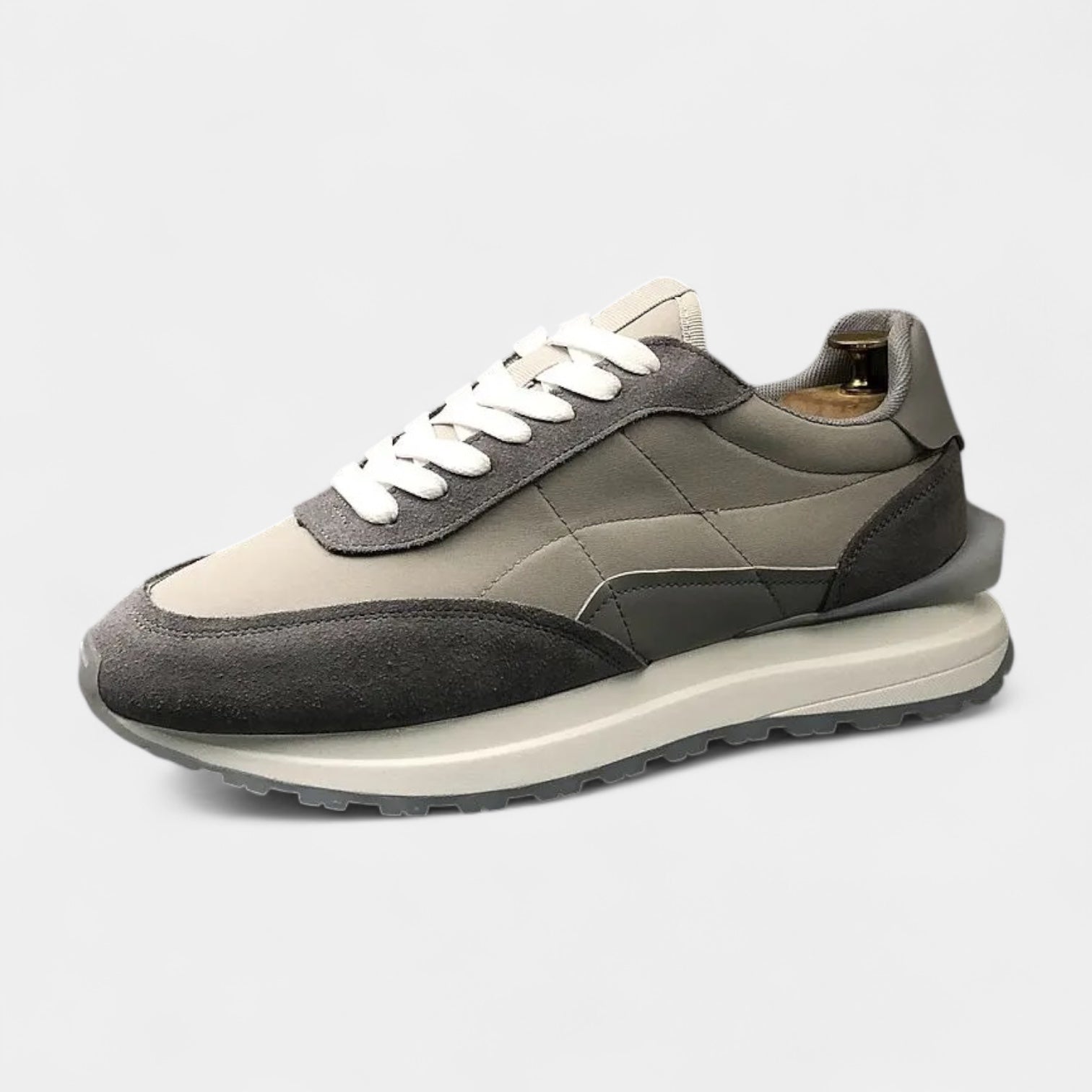 Norrskenberg | Herr Casual Sneakers – Suede & Mesh