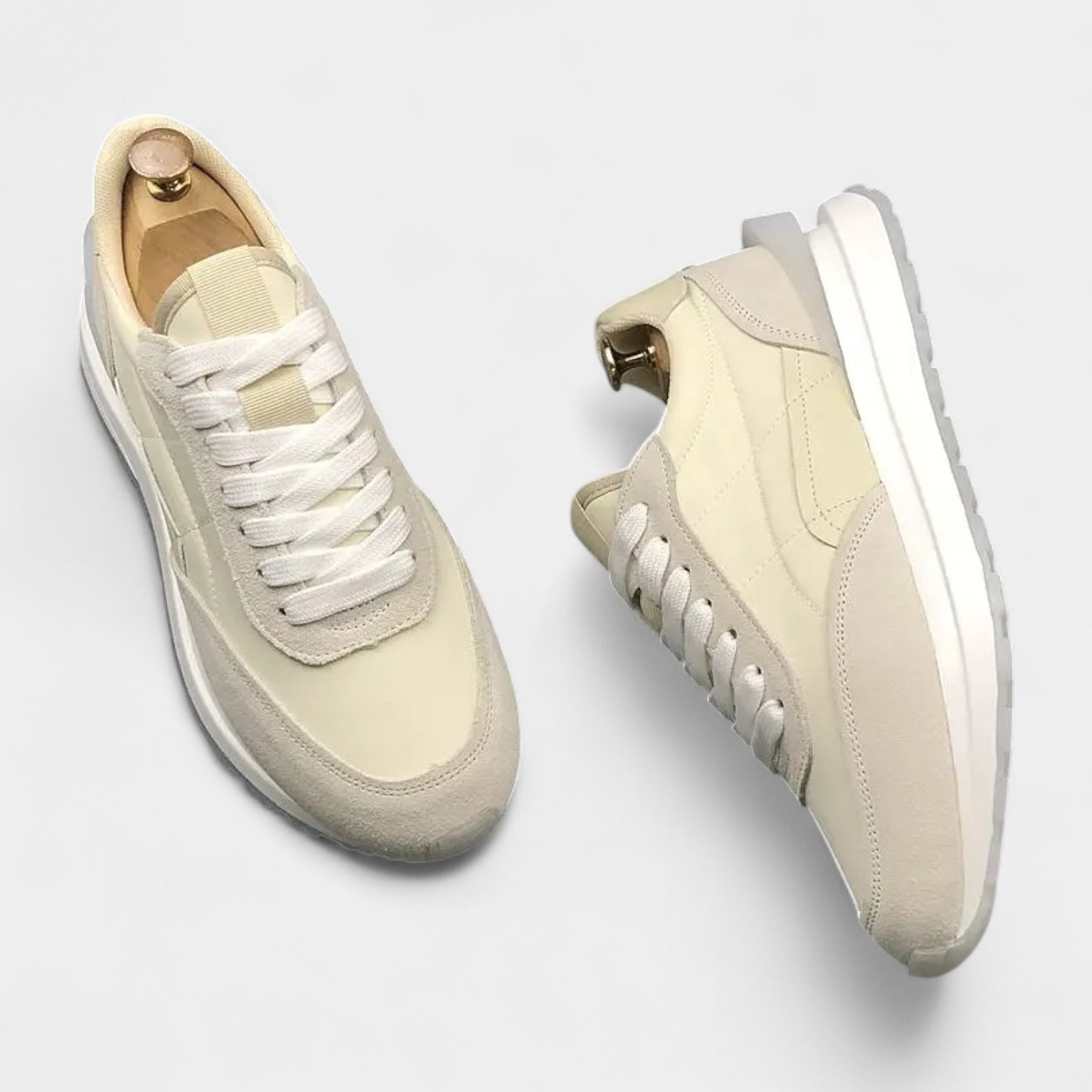 Norrskenberg | Herr Casual Sneakers – Suede & Mesh