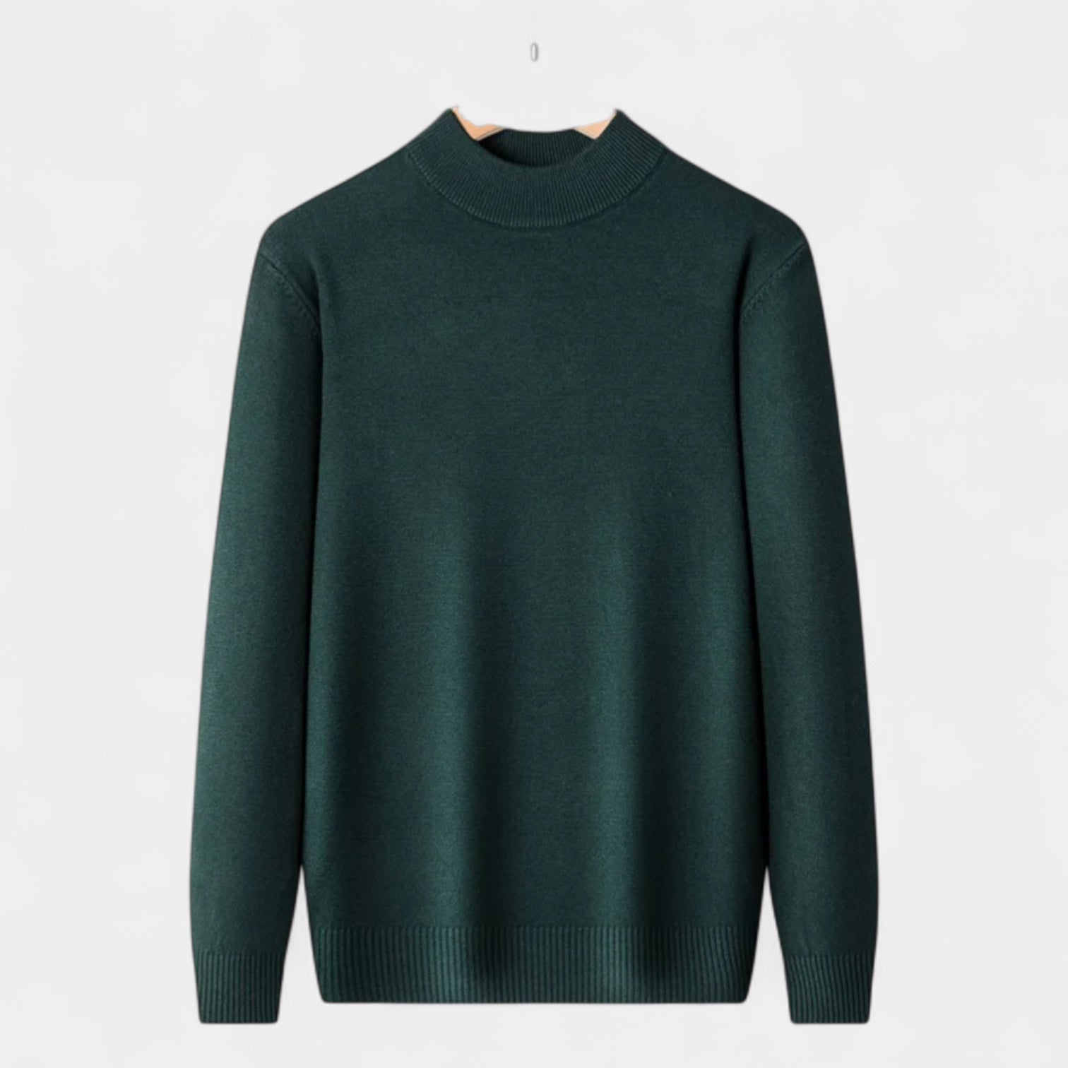 Norrskenberg | Herr Tröja med Halvhög Turtleneck - Merino
