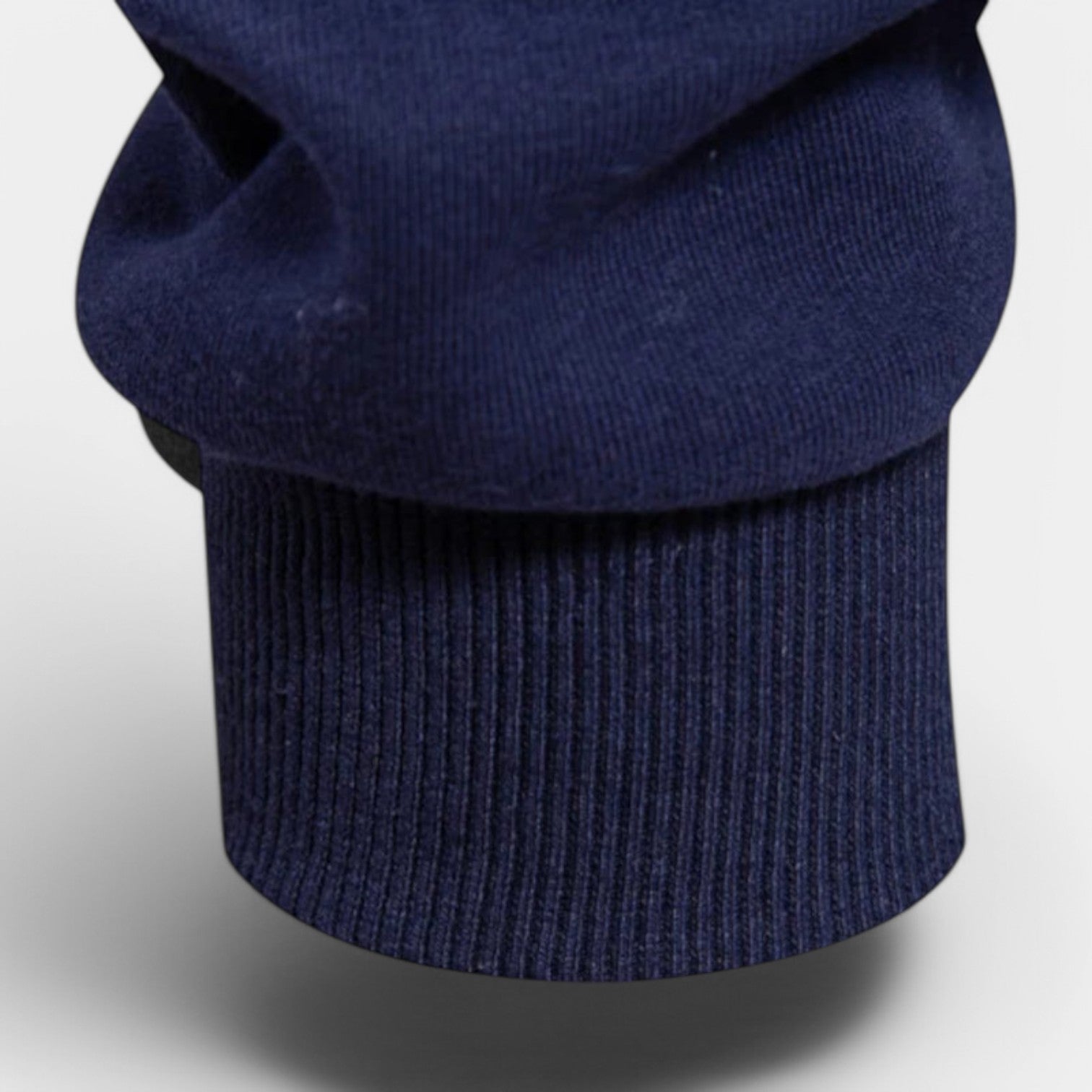 Norrskenberg | Herr Polo‑sweatshirt med Dresskrage – Bomullspullover