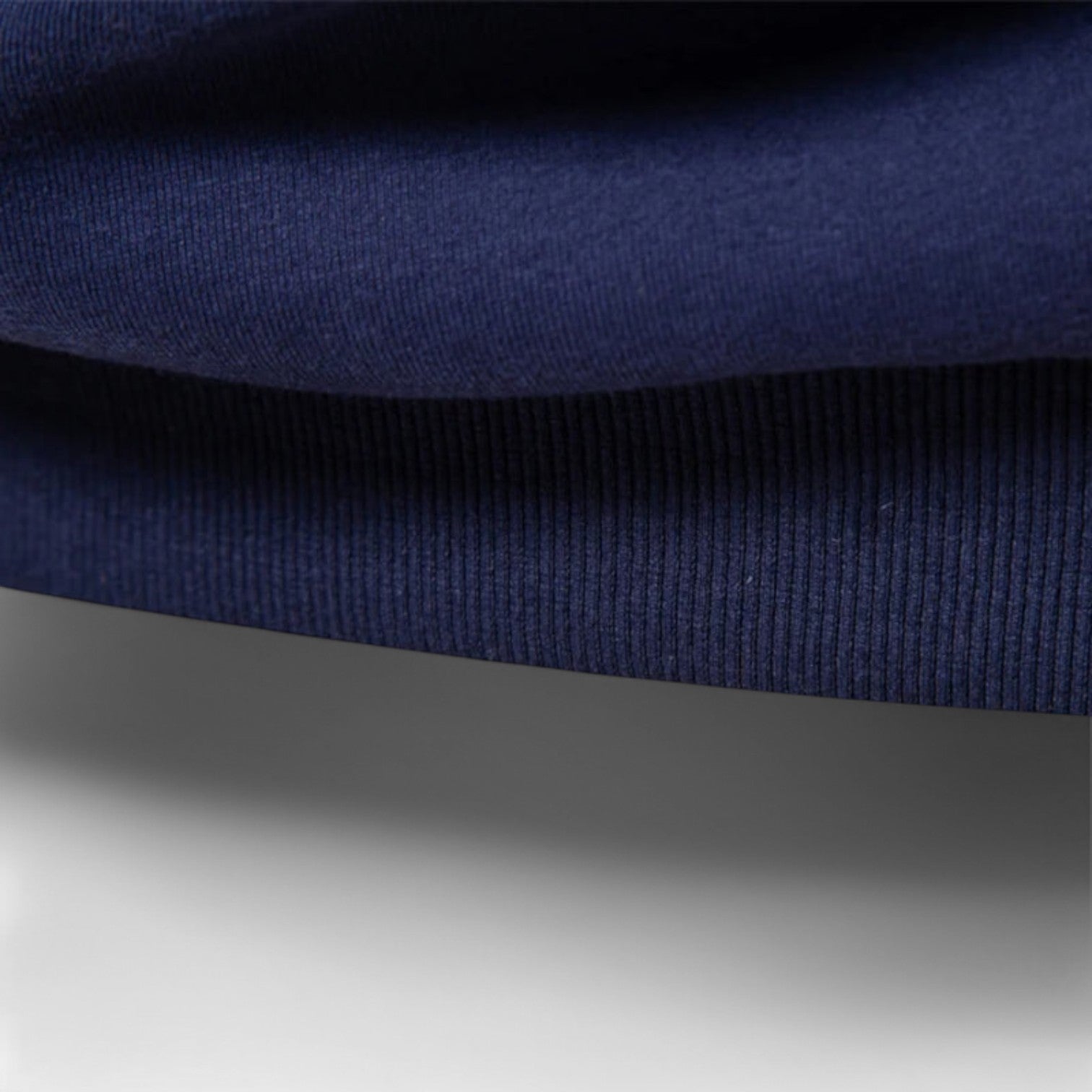 Norrskenberg | Herr Polo‑sweatshirt med Dresskrage – Bomullspullover