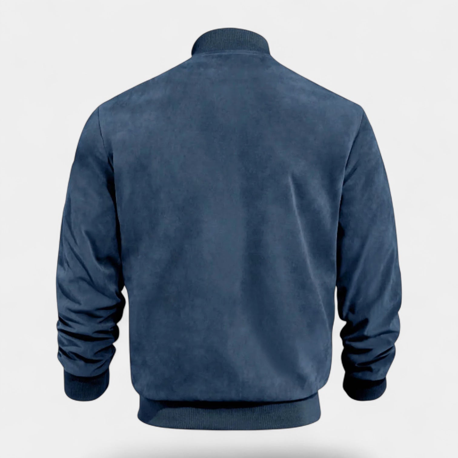 Norrskenberg | Bomberjacka för män - Mjuk fuskmocka