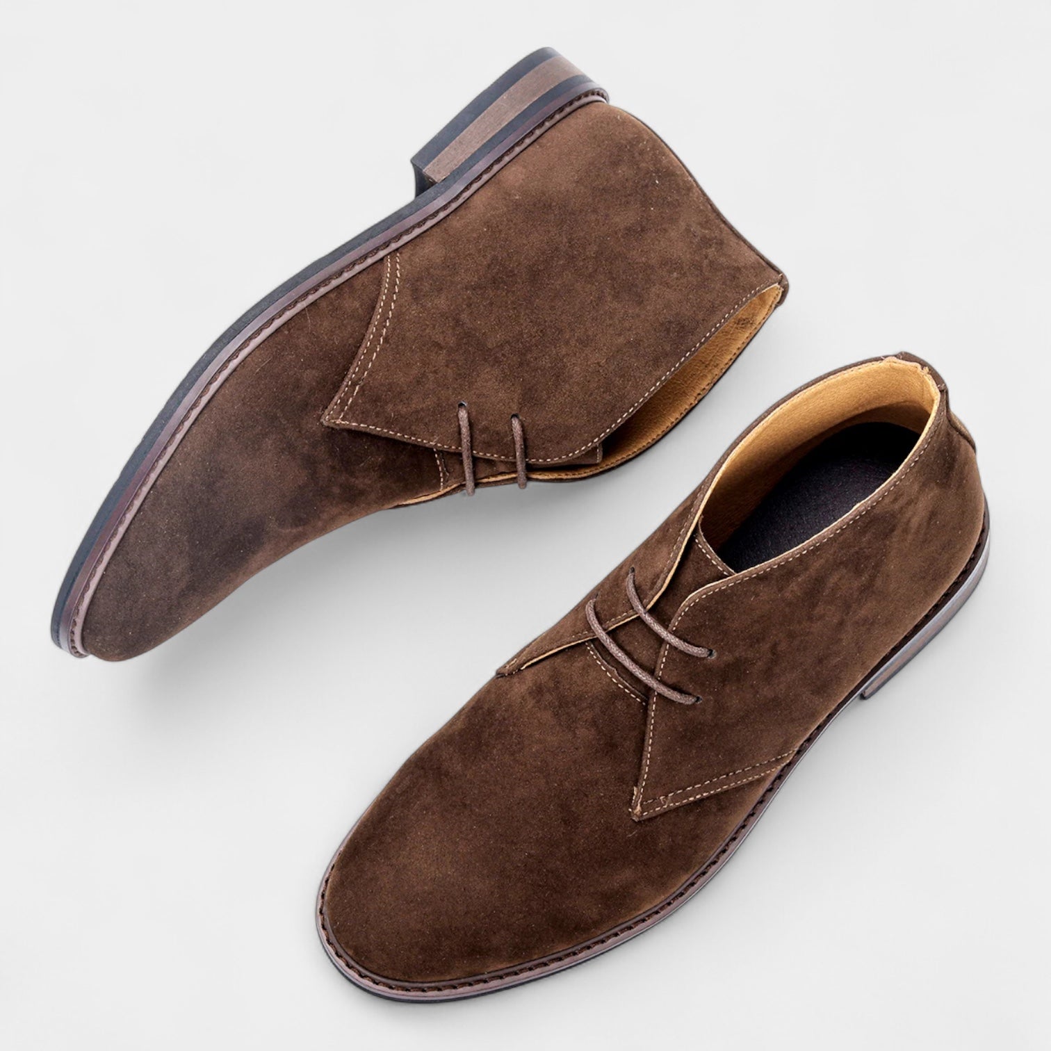 Norrskenberg | Herr Chukka i Mocka - Klassiska Desert Boots