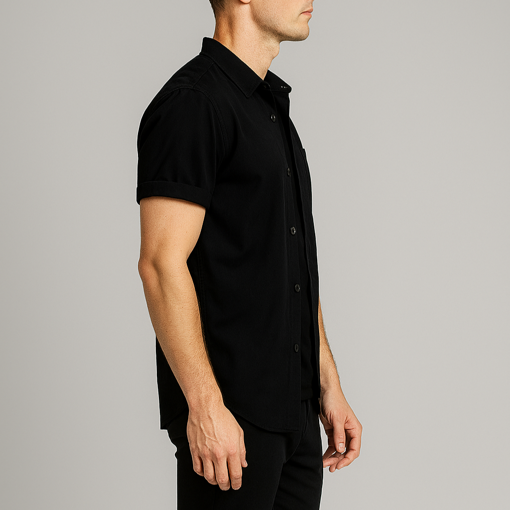 Norrskenberg | Herr Slim Fit Kortärmad Piké Lätt Sommarpolo