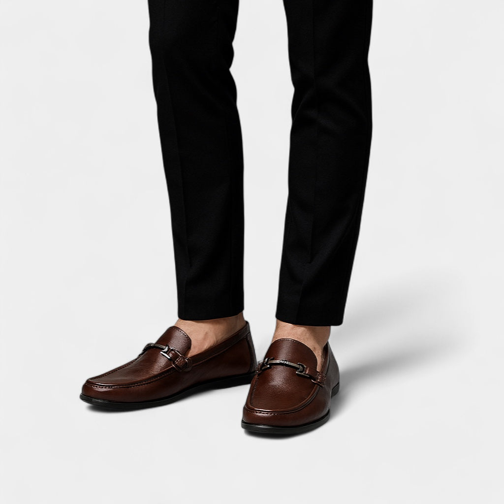 Norrskenberg | Business Loafers i läder för Män - Slip On Bröllopsskor