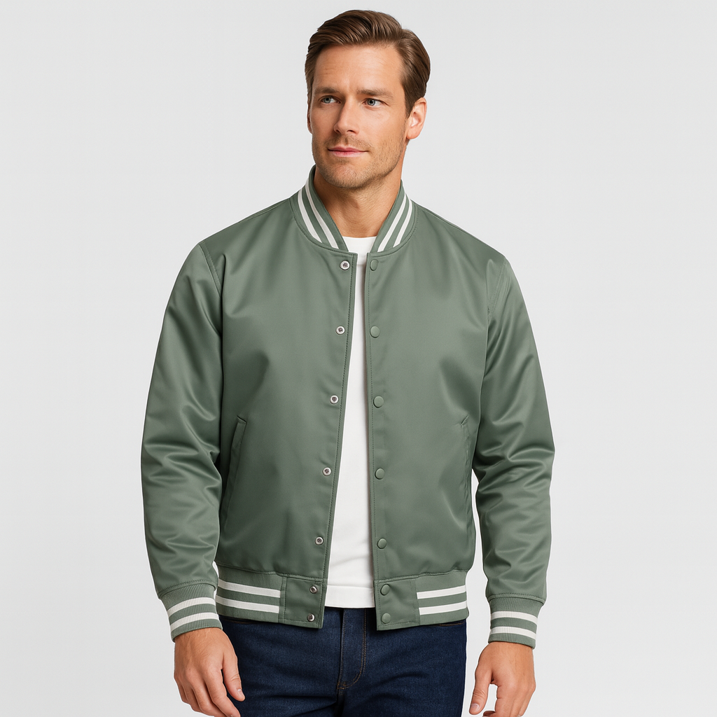 Norrskenberg | Baseballjacka - Vattentät & Vindtät Utomhusjacka