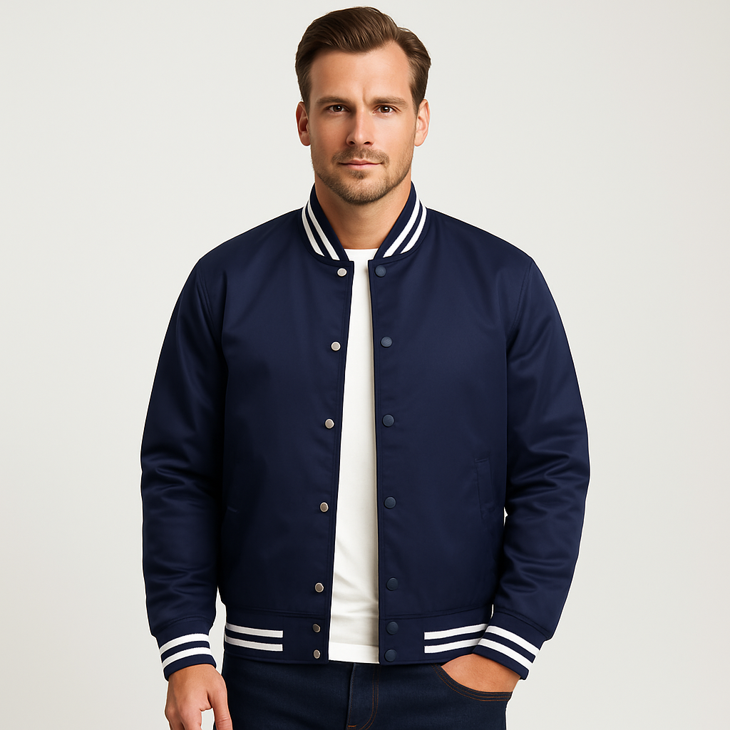 Norrskenberg | Baseballjacka - Vattentät & Vindtät Utomhusjacka