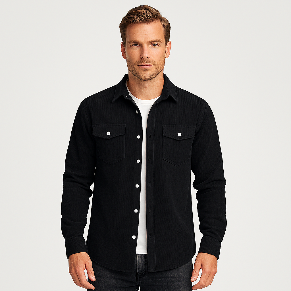 Norrskenberg | Herr Corduroy Overshirt - Jacka