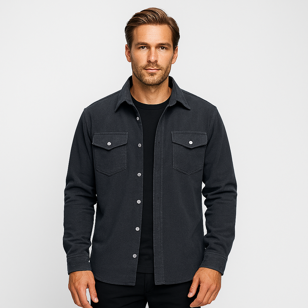 Norrskenberg | Herr Corduroy Overshirt - Jacka