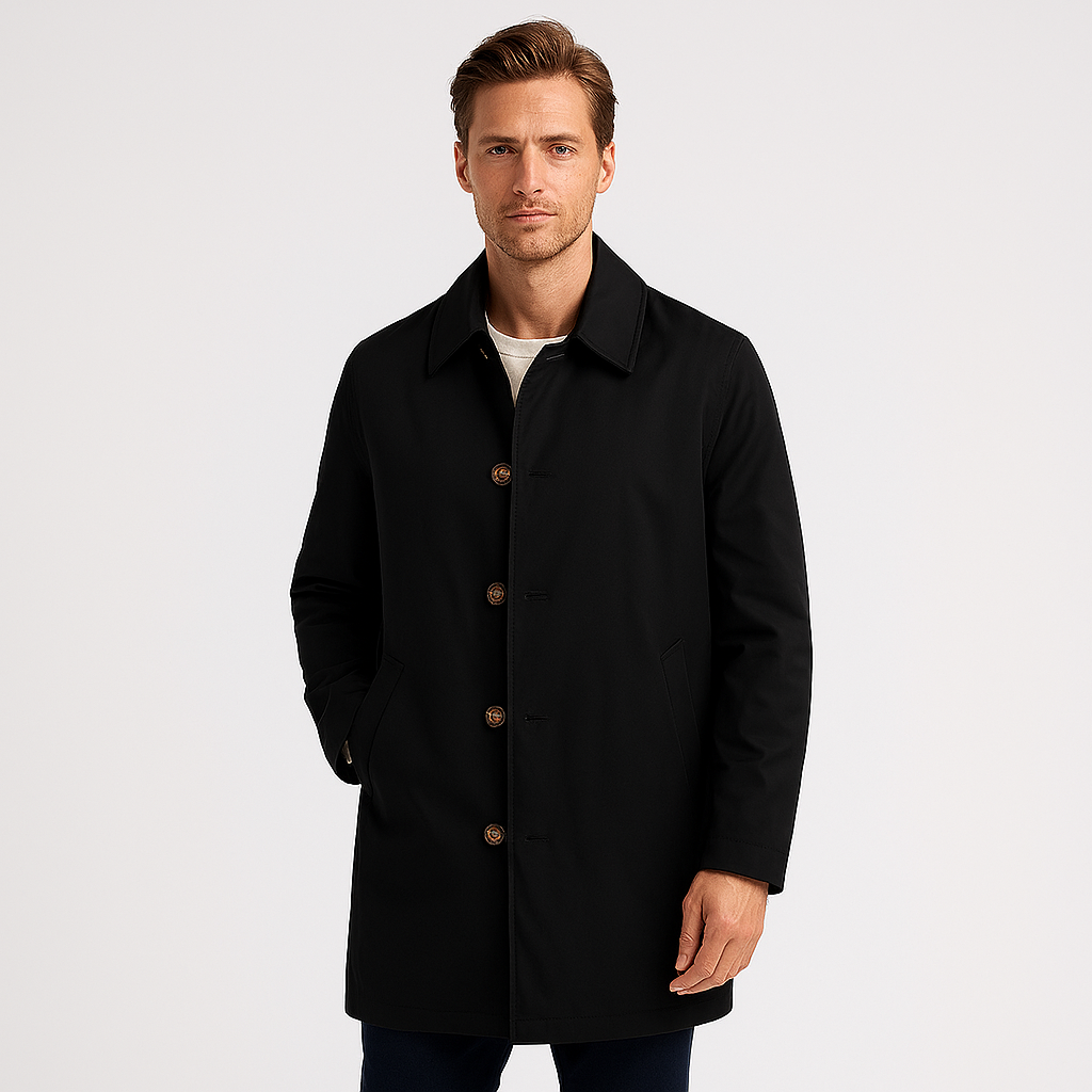 Norrskenberg | Herr Regnkappa i Trench-stil, Vattentät