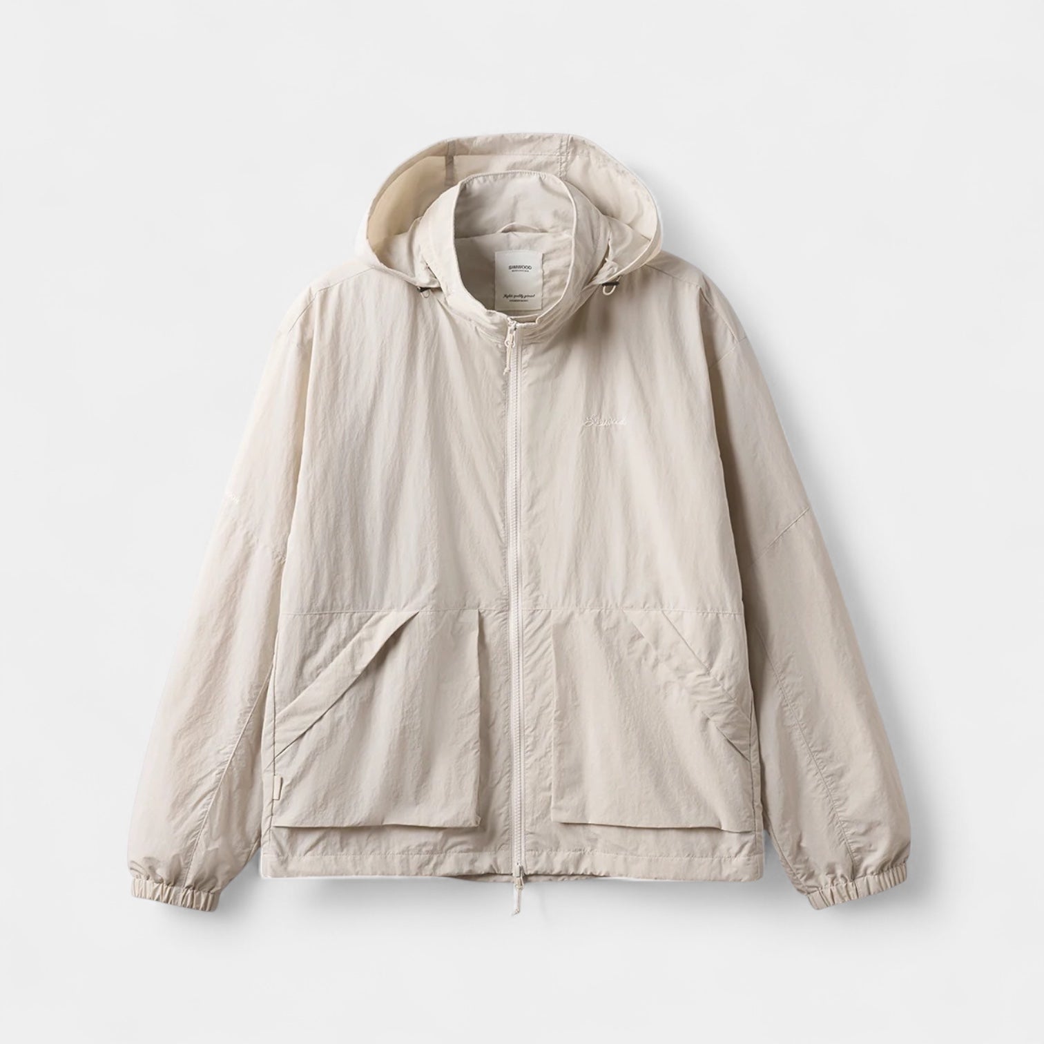 Norrskenberg | Herr Vindjacka med Infälld Huva - Lätt & Vattenavvisande